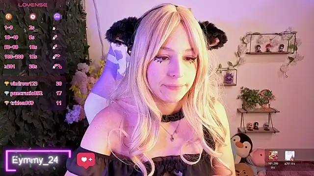 Czat XXX na żywo – Eymmy_24