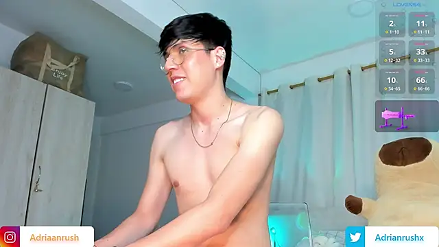 Show de AdrianRushx na webcam