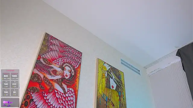 Show de LiliBanger na webcam
