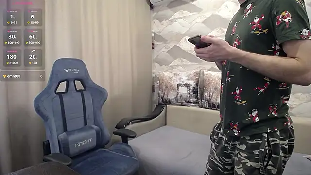 Webkamerová show SerzhKorol1