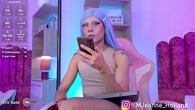 Show webcam de jeanne_holland