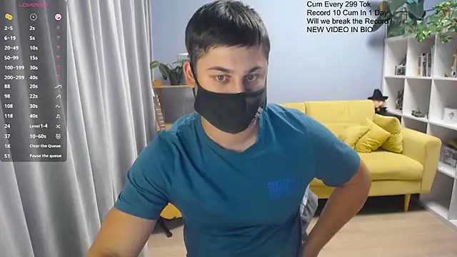 Show de Tomguys na webcam