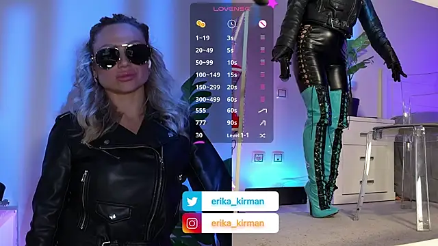 XXX chat uživo modela Erika_Kirman
