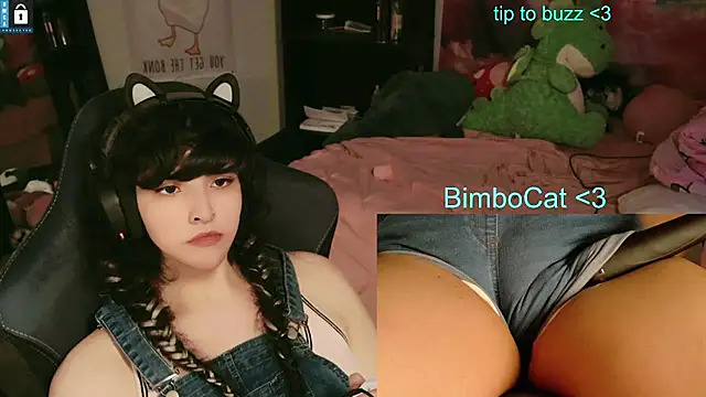 Show modela BimboCat na web-kameri