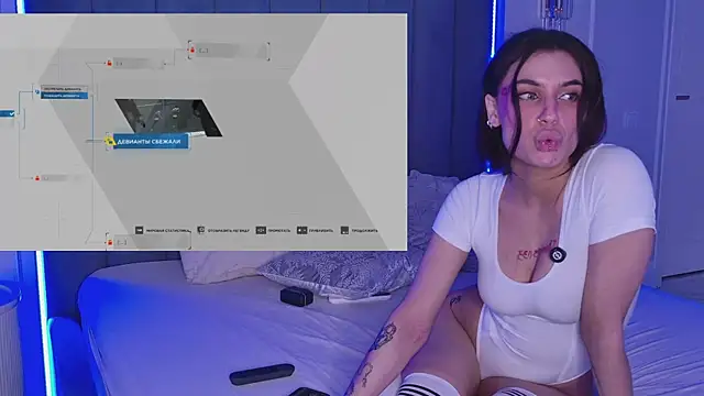 VioletAsh 라이브 XXX 채팅