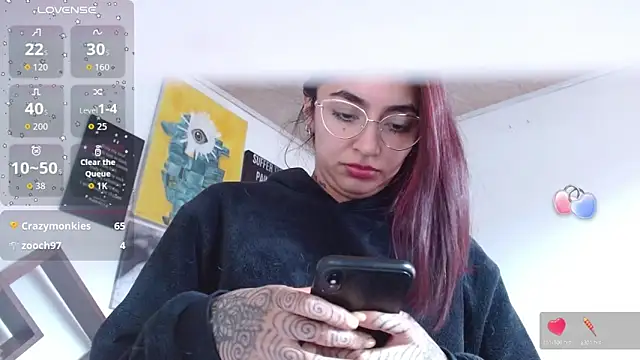 Živý XXX chat ZoeBakers_