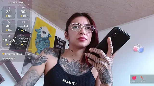 Živý XXX chat ZoeBakers_