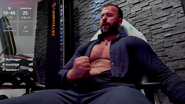 David_Big_Daddy: διαδικτυακό σόου στην κάμερα