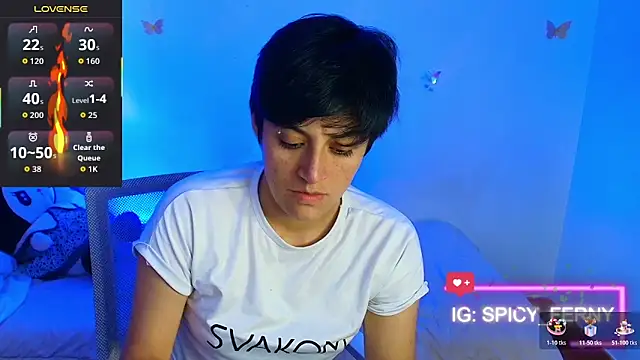 spicyferny webkamerás műsora