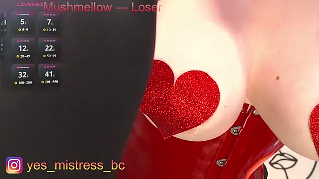 Živý XXX chat Yesss_mistress