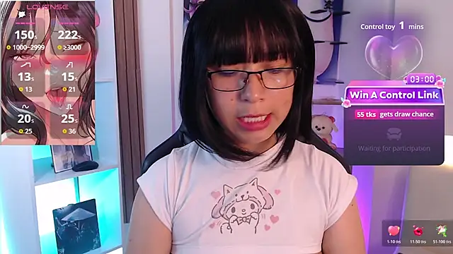 Show de mieruco_chan na webcam