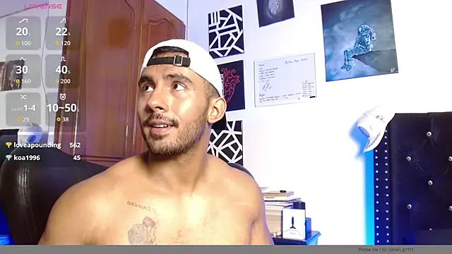Chat XXX ao vivo de romanpearce_