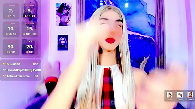 blonde_queen-n Webbikameraesitys