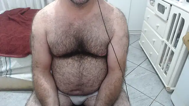 Show de MysterBearMG na webcam