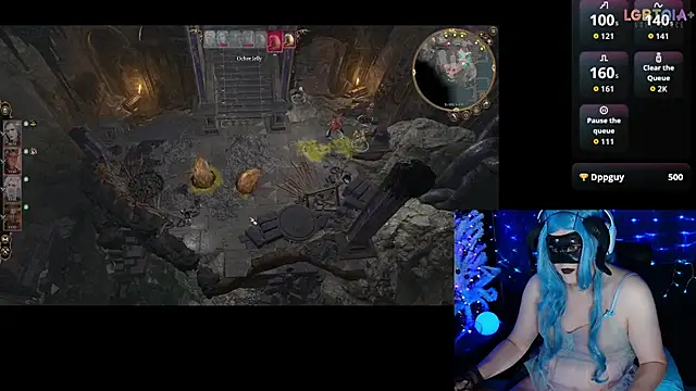 StarshineMoonspark: διαδικτυακό σόου στην κάμερα