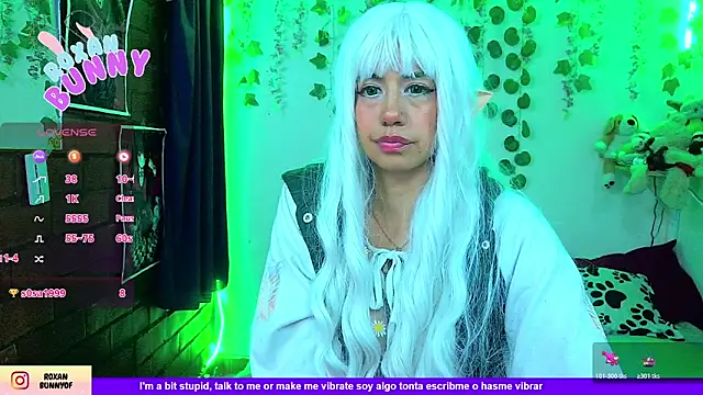 Chat XXX en directo de Roxanbunny1