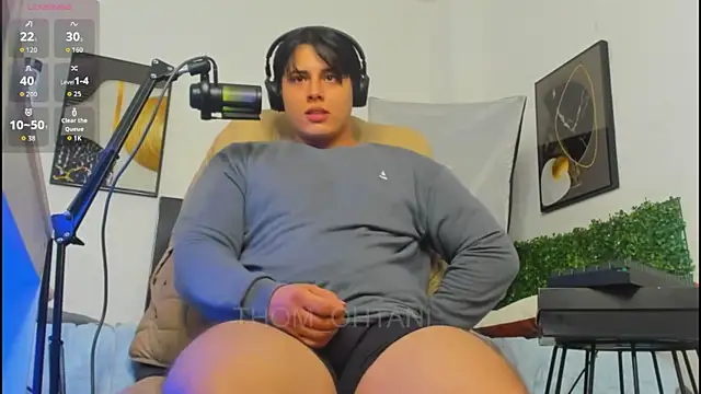 Show de Thom_Ohtani na webcam