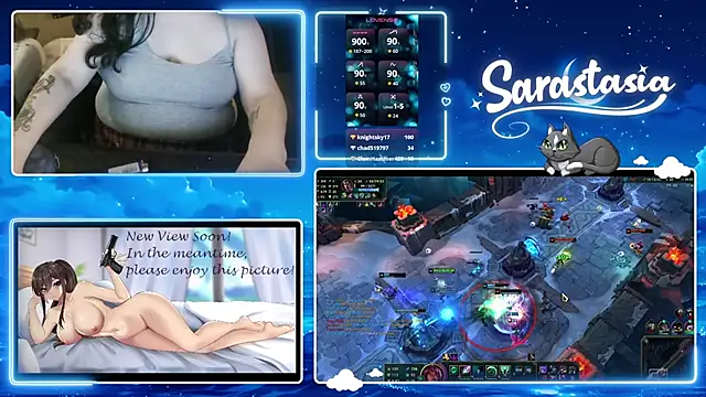 โช  ว์เว็บแคมของ Sarastasia417