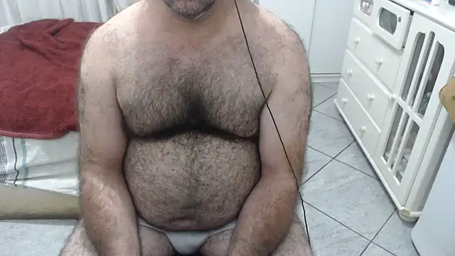Show de MysterBearMG na webcam