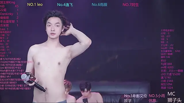 AAA-winner Show in webcam