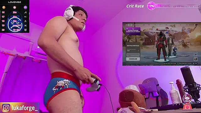 Show de webcam de Lukaforge