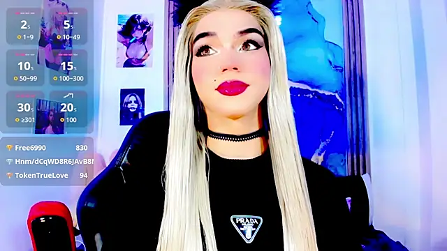 blonde_queen-: διαδικτυακό σόου στην κάμερα