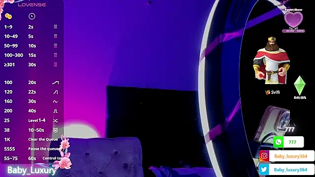 Baby_luxury's Webcam Show