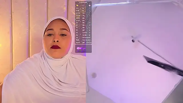 BBWHijabのウェブカメラショー