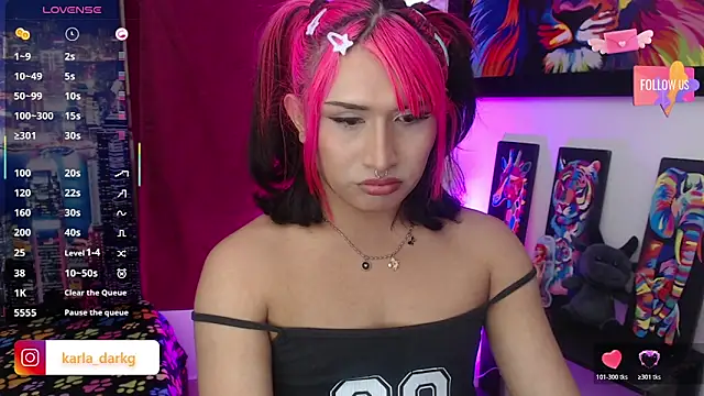 Show de dark-kalr na webcam