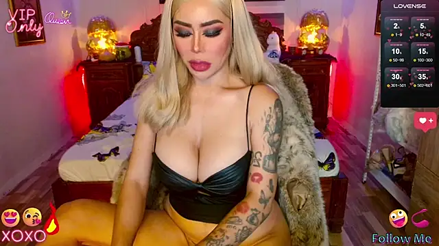 _QueenGoddess_ Pertunjukan Webcam
