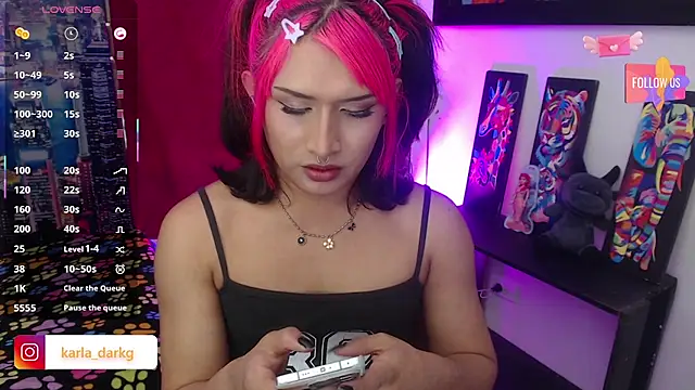 XXX chat uživo modela dark-kalr