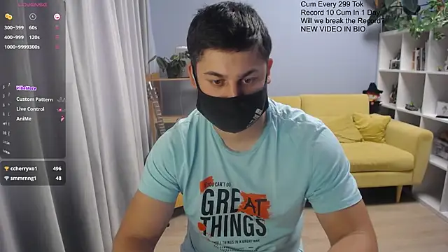 Chat XXX en directo de Tomguys