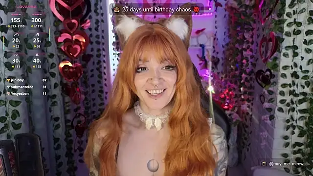 Chat XXX en directo de Mee-Meow