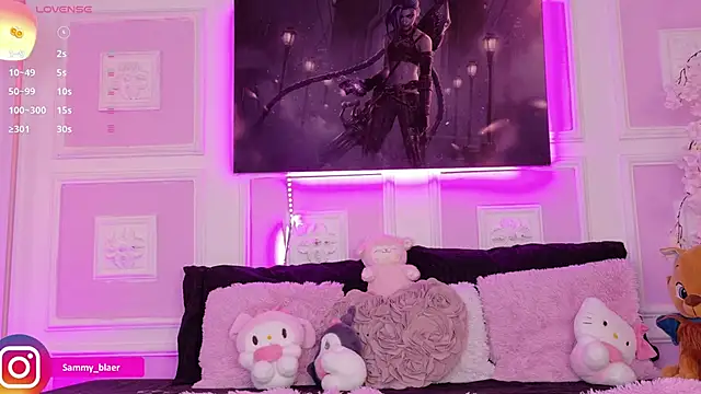 XXX chat uživo modela Sammyblaer