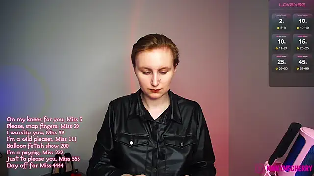 KinkyMissCherry Live XXX-Chat