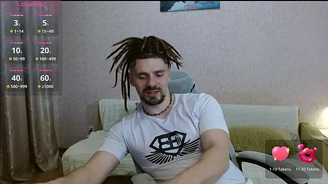 Show modela Aestheticguy101 na web-kameri