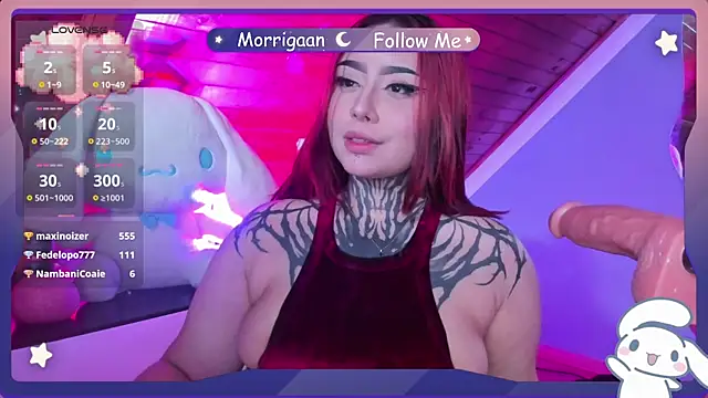 XXX chat uživo modela M0rrig4n
