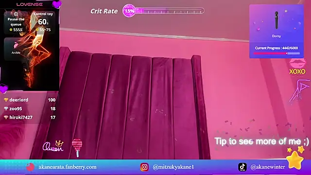 Chat XXX Live mitzukywinteer