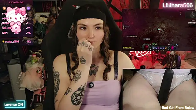 Lilithara666 Show in webcam