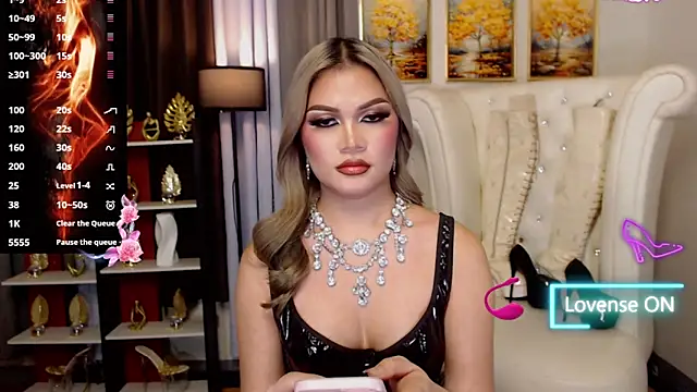 Show de PrettyCockAthena na webcam