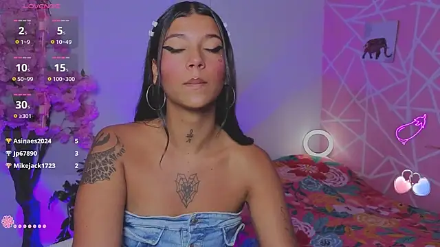 Show de CoralRigan na webcam
