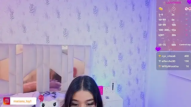 MARIANA_TAY1 Adlı Modelin Canlı XXX Sohbeti