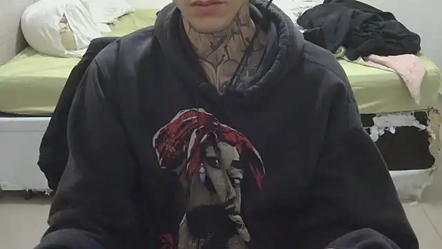 Show de smokingink na webcam