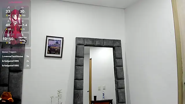 Show de SamaraPike na webcam