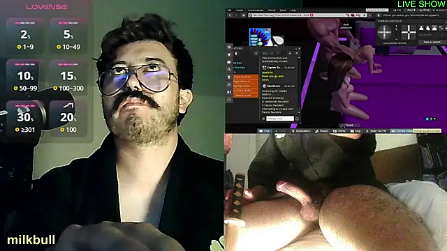 Chat XXX ao vivo de milkbull