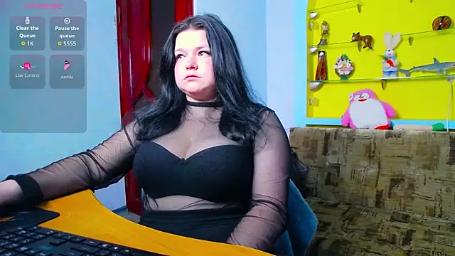 Linasexy777 élő XXX-chatje