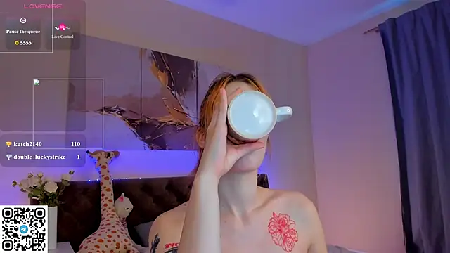 Chatroom XXX en direct de Linablueeyed