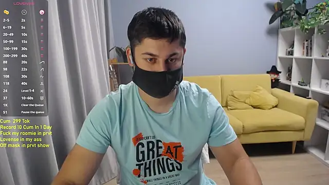 Chat XXX en directo de Tomguys