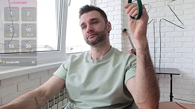 DaddySlava élő XXX-chatje