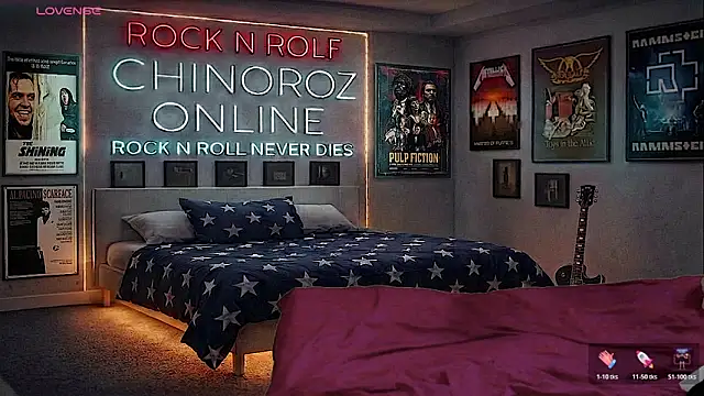 chino_roz Adlı Modelin Web Kamerası Şovu